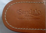 Womens IL Sandalo Italia Palm Beach Sandals Thong Slides LEATHER 8.5 39 Shoes