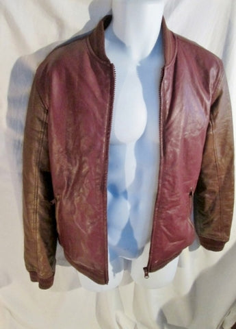 Never worn!! Forever 21 Mens bomber jacket. Red and... - Depop