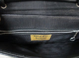 MICHIKO FOR MARKAY woven shoulder bag messenger crossbody purse satchel BLACK S