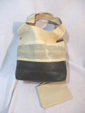 NEW CELINE Python Snakeskin Leather Hobo Tote Bag Shopper Luggage BEIGE
