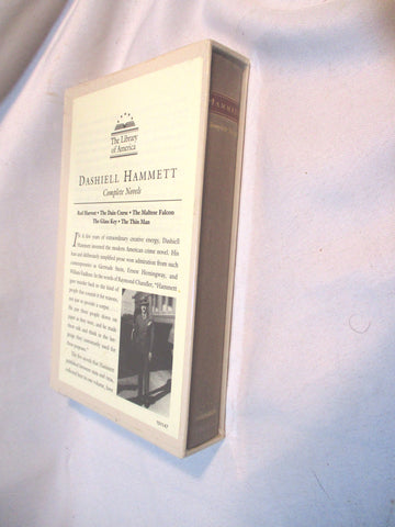 NEW DASHIEL HAMMETT COMPLETE NOVELS LIBRARY OF AMERICA Book HC Slipcase SEALED!