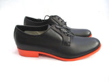 NEW JIL SANDER MEMPHIS CALF Shoe Loafer 36 BLACK PINK Leather Derby