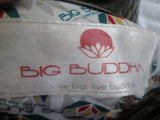 BIG BUDDHA Vegan Shoulder Bag Hobo Handbag Satchel OLIVE GREEN L