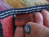 Retired MISSONI ITALY T & J VESTOR Bath BEACH Towel RARE