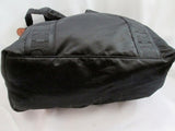 VICTORIA'S SECRET LOVE PINK Nylon Tote Purse Handbag Travel Carryall Shopper BLACK Luggage