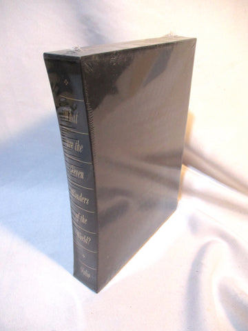 NEW FOLIO SOCIETY What are the Seven Wonders of the World D’Epiro SEALED