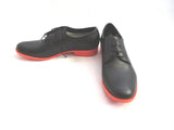 NEW JIL SANDER MEMPHIS CALF Shoe Loafer 36 BLACK PINK Leather Derby