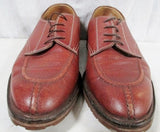 EUC Mens ZELLI ITALY Brown Leather OXFORD Loafer Shoes 11.5 Handcrafted