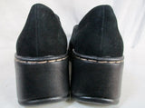 MINT Womens AERGO AEROSOLES MOC Suede Leather Slip on Shoe 10 BLACK Loafer
