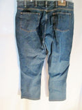 Lot 2 Mens DULUTH TRADING CO. DENIM BLUE Jeans Pants DUNGAREES 46 X 30