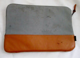 Herschel 13.5" Laptop Macbook Sleeve Case Cover Bag GRAY BROWN Sleeve Tablet Case