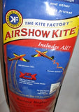 NEW THE KITE FACTORY MUSTANG AIRPLANE AIRSHOW KITE 5 Ft Wingspan