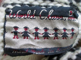 Womens WORLD CLASS INC Ecuador Wool Knit Sweater Ethnic MOON STAR WHITE L