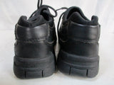 Kids Boys Youth Junior SEBAGO 4 Eye Leather Loafer Chukka Boot Shoe 1 BLACK