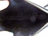 NEW NWT COACH Baguette Wristlet Purse Wallet Clutch BLACK Pouch Signature C