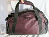 NEW EDDIE BAUER Duffle Gym Bag Travel Carry Overnighter Luggage PURPLE Vegan