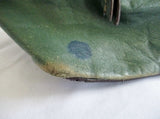TIGNANELLO Leather Handbag Satchel Tote Harness Shoulder Bag GREEN Pockets