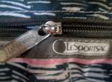 Le SPORT SAC shoulder bag Lesportsac crossbody purse GRAY MULTI M Vegan