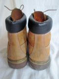Mens TIMBERLAND 10061 WATERPROOF Leather HIKING Work Boots Trek 10.5 BROWN WHEAT
