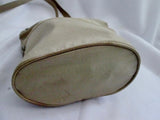 LeSPORTSAC nylon shoulder bag messenger crossbody purse swingpack BEIGE TAN duffel
