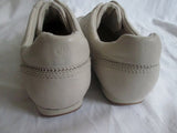 Womens COLE HAAN NIKE AIR Leather Sport Shoe Athletic 7.5 BEIGE Sneaker Loafer Slip on