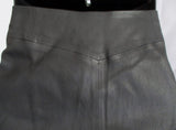 NEW NWT JOSEPH CLAIRE LEATHER STRETCH Pencil SKIRT BLACK 40 8