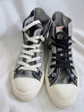CONVERSE ALL STAR Chucks Hi-Top Sneaker Trainer Athletic Shoe BLACK GRAY M5 W7