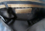 FRANCESCO BIASIA leather hobo crossbody COGNAC BROWN shoulder bag purse FRINGE TASSEL S