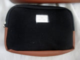NEW JOY MANGANO CLOTHES IT ALL TRAVEL POUCH St. Bart's Collection BLACK