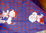 Vintage PEANUTS CHARLIE BROWN LUCY SNOOPY BOLT FABRIC ROLL 15+ Yard