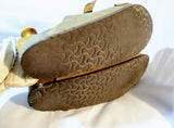 Mens BIRKENSTOCK GERMANY Suede Sandals Shoes Slip-On 47 / 14 TAN BUCKLE