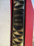 NEW FOLIO SOCIETY BOOK LIFE OF HEROD Josephus Judea Biblical History Hardcover in Slipcase HC