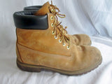 Mens TIMBERLAND 10061 WATERPROOF Leather HIKING Work Boots Trek BROWN WHEAT 11
