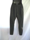 NWT NEW DRIES VAN NOTEN PLUME Pants Trousers 38 BLACK FEATHER Pegged