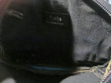 FURLA ITALY Mini Purse Shoulder Box Bag Swingpack Crossbody BLACK Floral