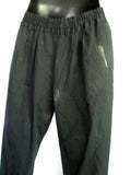 NWT NEW DRIES VAN NOTEN PLUME Pants Trousers 38 BLACK FEATHER Pegged