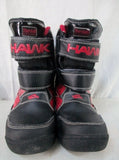 Toddler Kids TONY HAWK Insulated Waterproof Rain Snow Boots Winter 1 BLACK RED