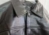 NEW NWT Mens REA REPORTAGE Faux Leather Jacket Riding Coat BLACK XXL Moto