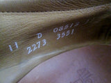 Mens ALLEN EDMONDS DELCLIFFE USA Leather Loafers 11 D BROWN Shoes 08512