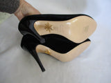 NEW CHARLOTTE OLYMPIA KITTY PUMP CAT BLACK Embroidered Shoe 36.5 Womens