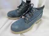 Womens TIMBERLAND 22368 Hiking Trekking Boot Chukka Suede Leather 8.5 BLUE Shoe