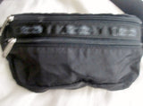 LESPORTSAC Running Bumbag Fanny Pack Waist Belt Travel Fitness Bag BLACK Vegan