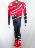 LOUIS GARNEAU Cycling Fitness Racing Athletic Skinsuit Jumpsuit RED BLUE Jr-M Romper