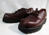 Womens LUGZ Leather N.Y. LUG CO. Ankle WORK BOOT Shoe C97-9E6 BROWN 8