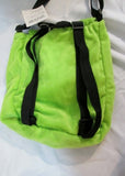 NEW GREEN PIG BACKPACK Shoulder Rucksack Travel School Book BAG