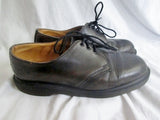 Mens DR. DOC MARTENS DM LEATHER Loafer Industrial Shoes BLACK 8 Cyberpunk