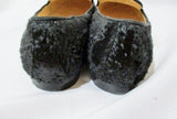 CHRISTIAN LOUBOUTIN FLAT PONY SHOE 36.5 / 6 BLACK ASTRAKAN Loafer
