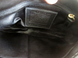 COACH 11441 Leather BLEEKER FRONT FLAP Handbag Hobo Shoulder Bag BLACK