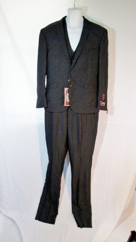 NEW HOUSE ST. BENETS Tuxedo Sport Jacket Suit 42R VEST BLACK SLIM CUT Pant NWT Formal Wedding