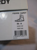 PIERRE HARDY SUEDE KID KAKI Sneaker Shoe 36  Leopard TRAINER Sport KHAKI